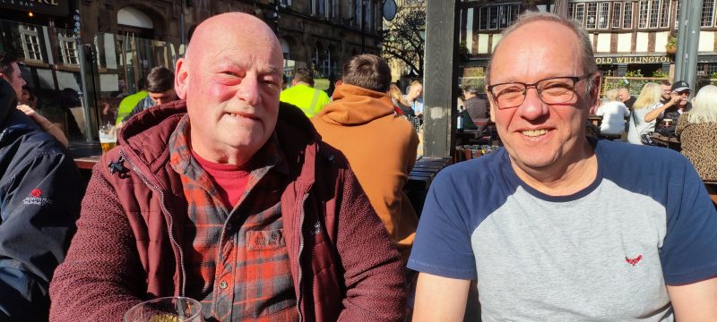 Graham Walsh and Richard Pennington